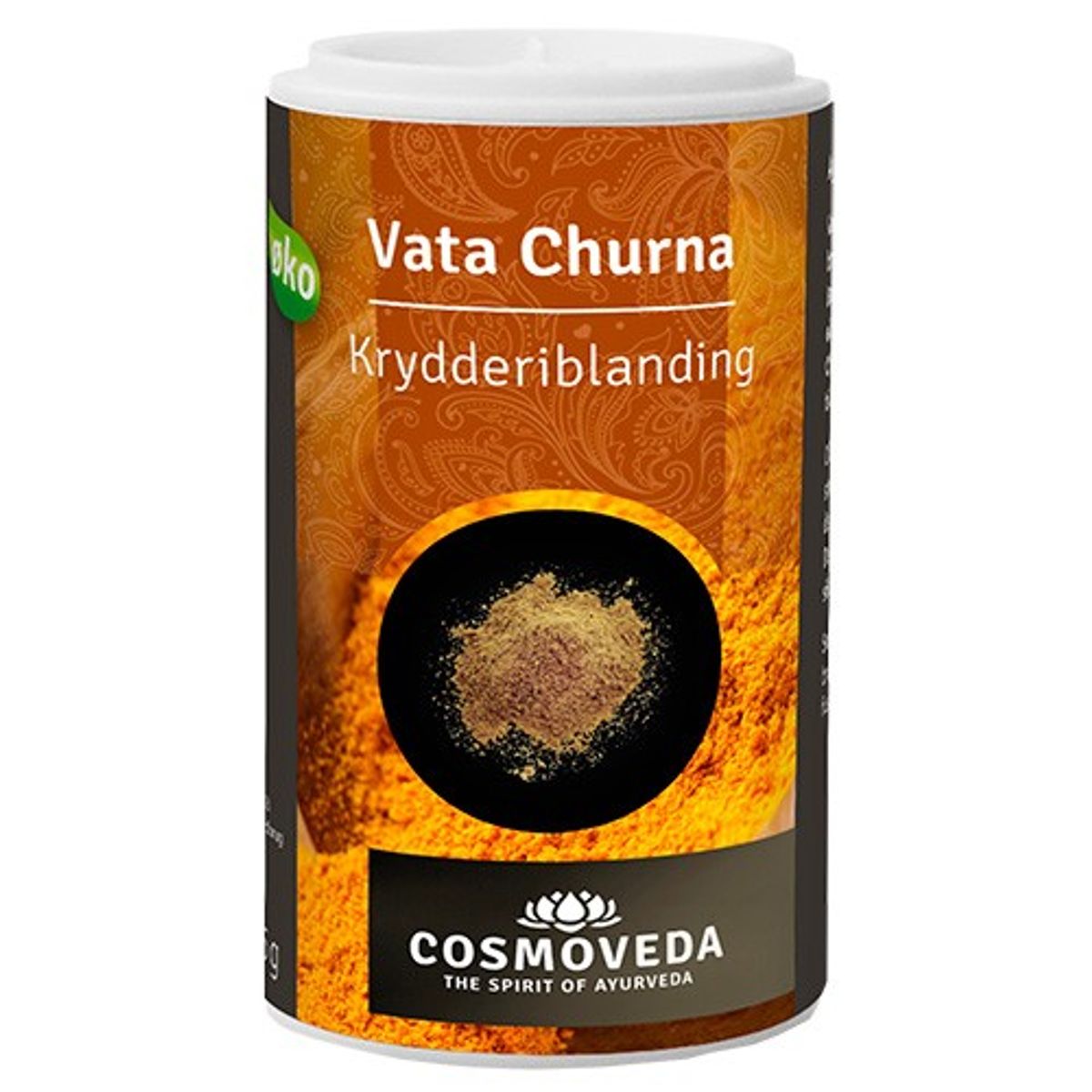 Vata Ayurveda Balance Churna Økologisk - 25 gram - Cosmoveda