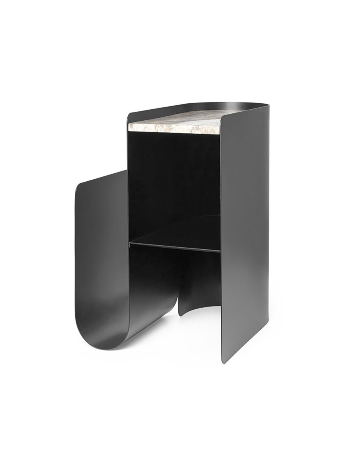 Vault Side Table fra Ferm Living (Black)