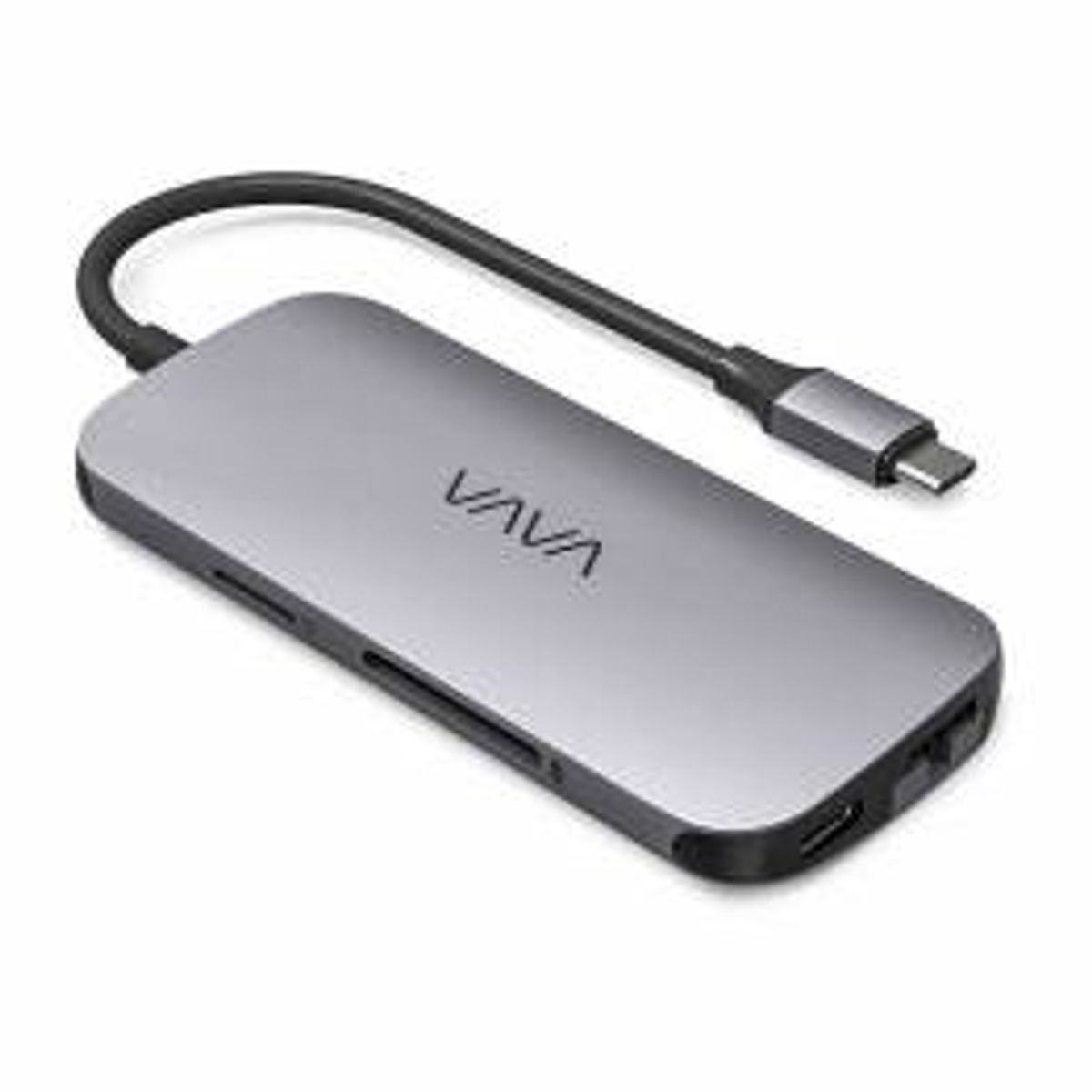 VAVA USB-C 8-i-1 Hub, HDMI, USB, Ethernet, SD osv