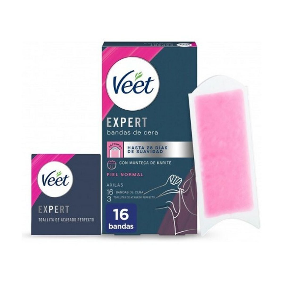 Veet - Expert Wax Strips Bikini & Underarms Normal Skin 16 Stk