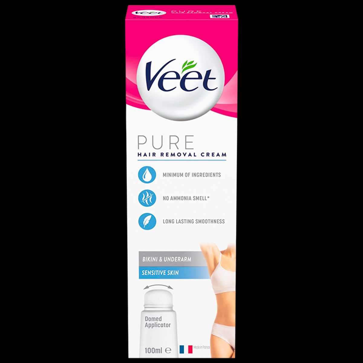 Veet Hårfjerningscreme til Bikini & Underarm Sensitiv Hud (100 ml)