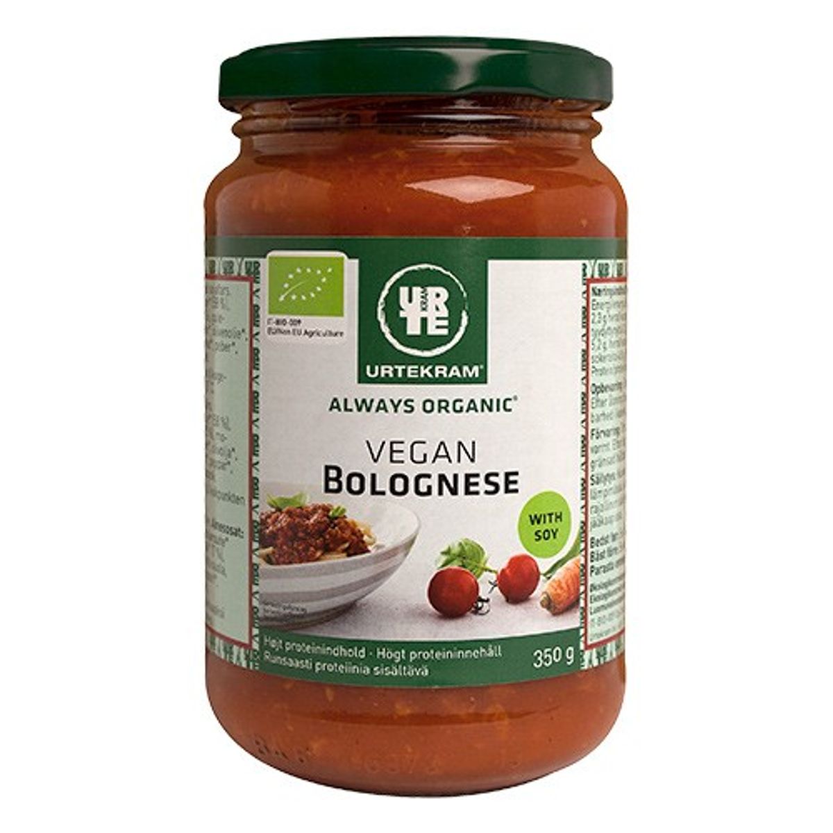 Vegan Bolognese Økologisk - 350 gram - Urtekram