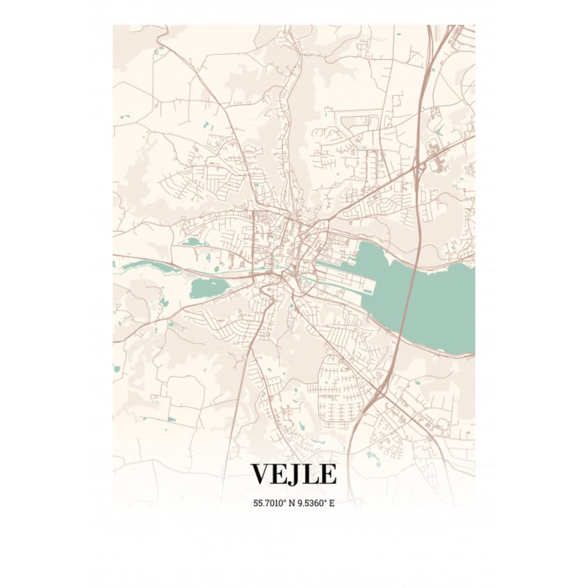 Vejle 21x30cm (A4)