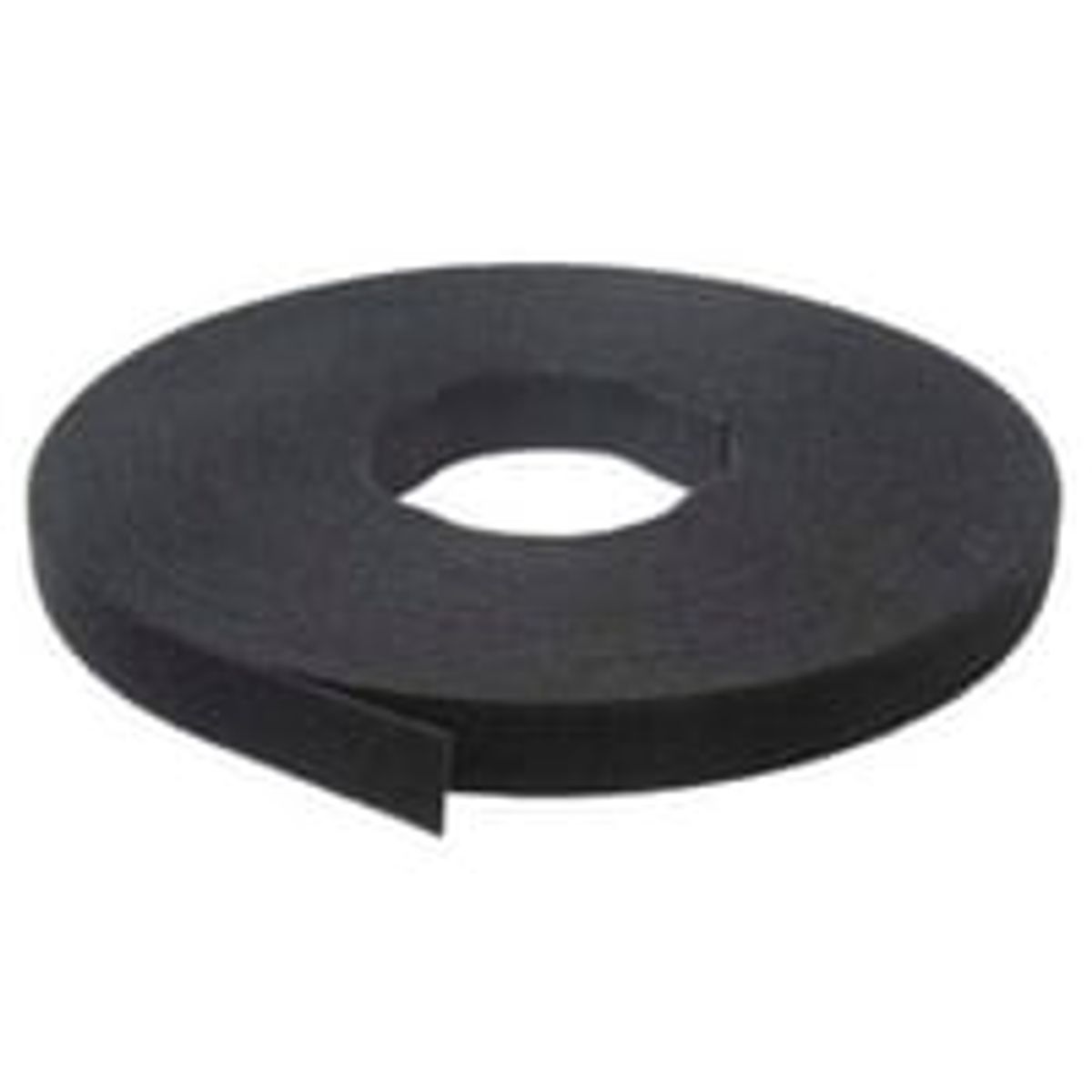 Velcro Bnd Rulle 13Mm Sort - 5 meter