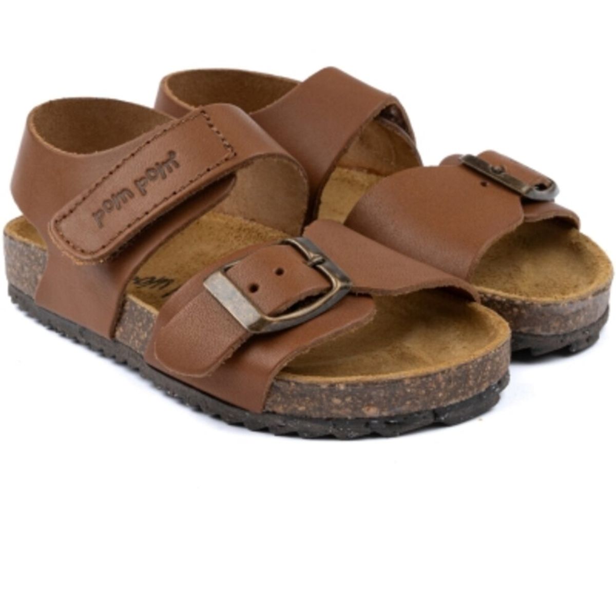 Velcro Sandal - CAMEL - 30