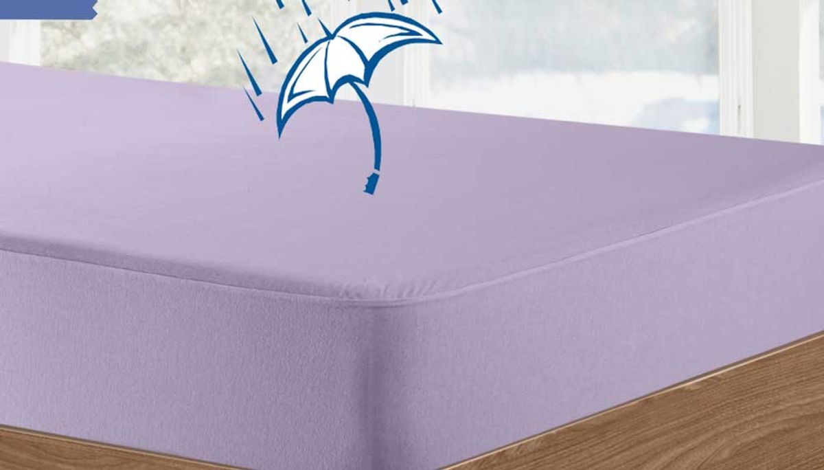 Velfont Vådliggerlagen Lilac - 90x200 Enkeltseng