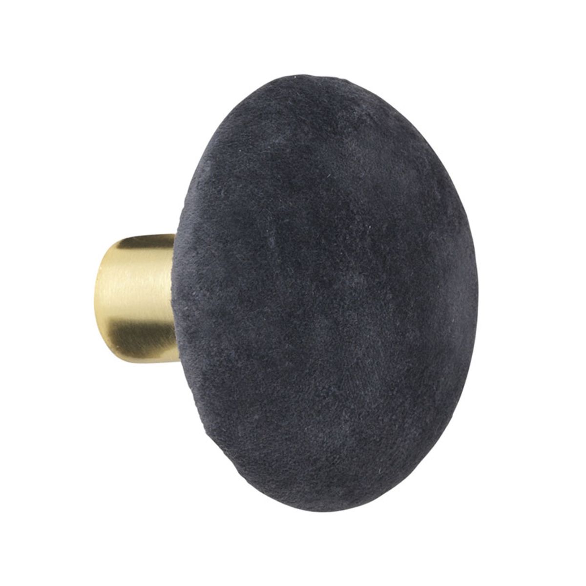 VELOUR KNOP COAL