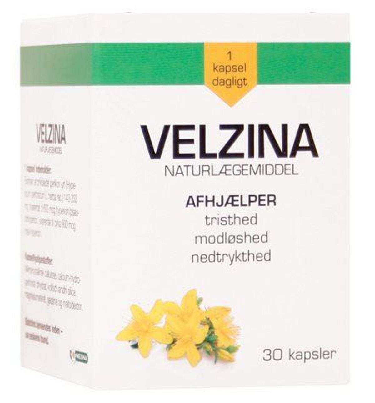 Velzina Hypericum 30 kapsler