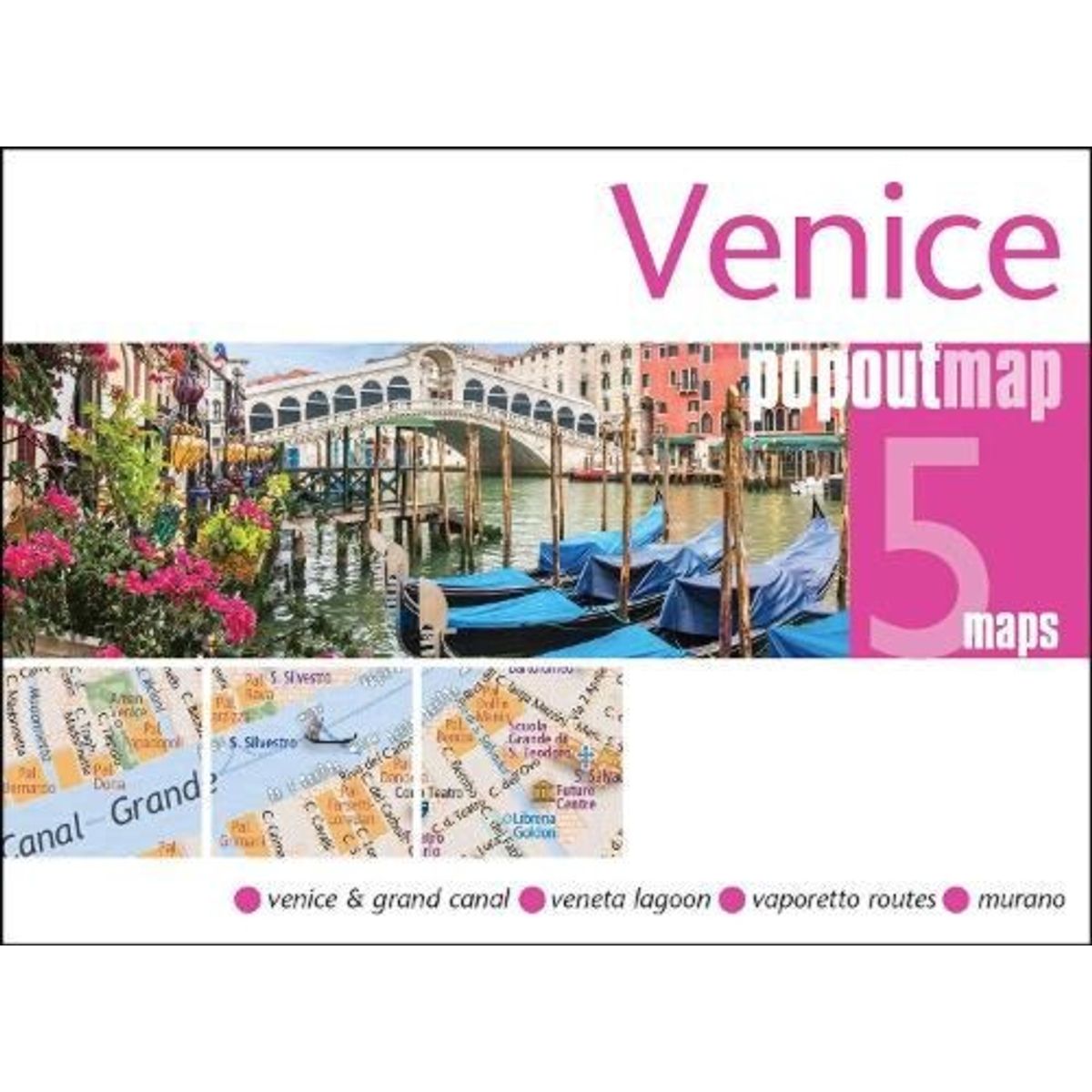 Venice Popout Maps - Popout Map - English Book