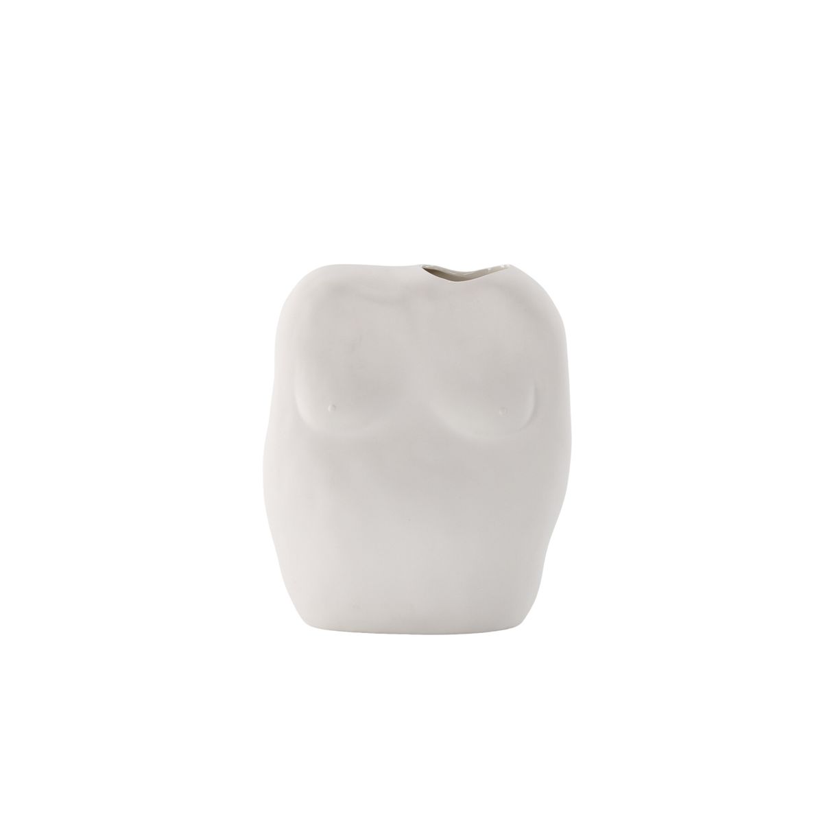 VENTURE DESIGN Romie vase - offwhite stentøj (24x14x28H)