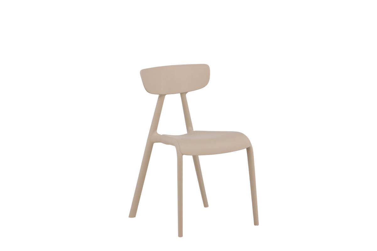 VENTURE DESIGN Ursholmen spisebordsstol - beige polypropylen