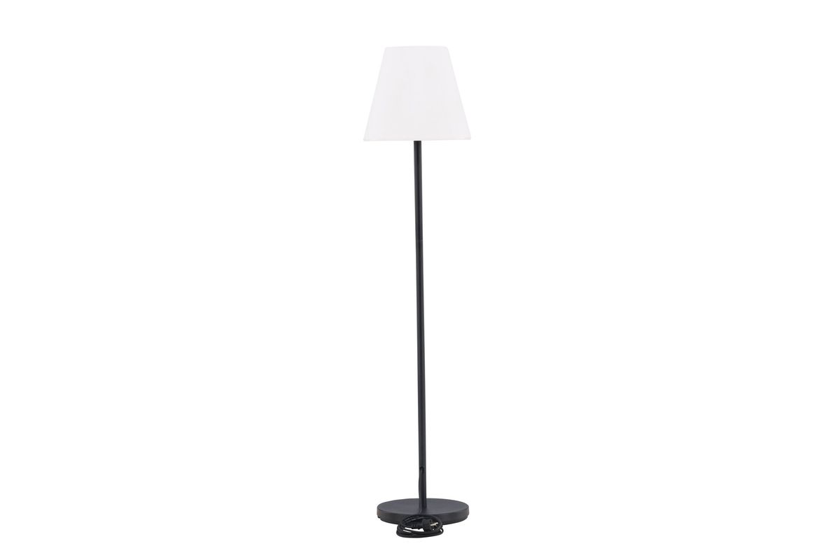 Venture Home - Moris gulvlampe Ø35*150cm - hvid/sort