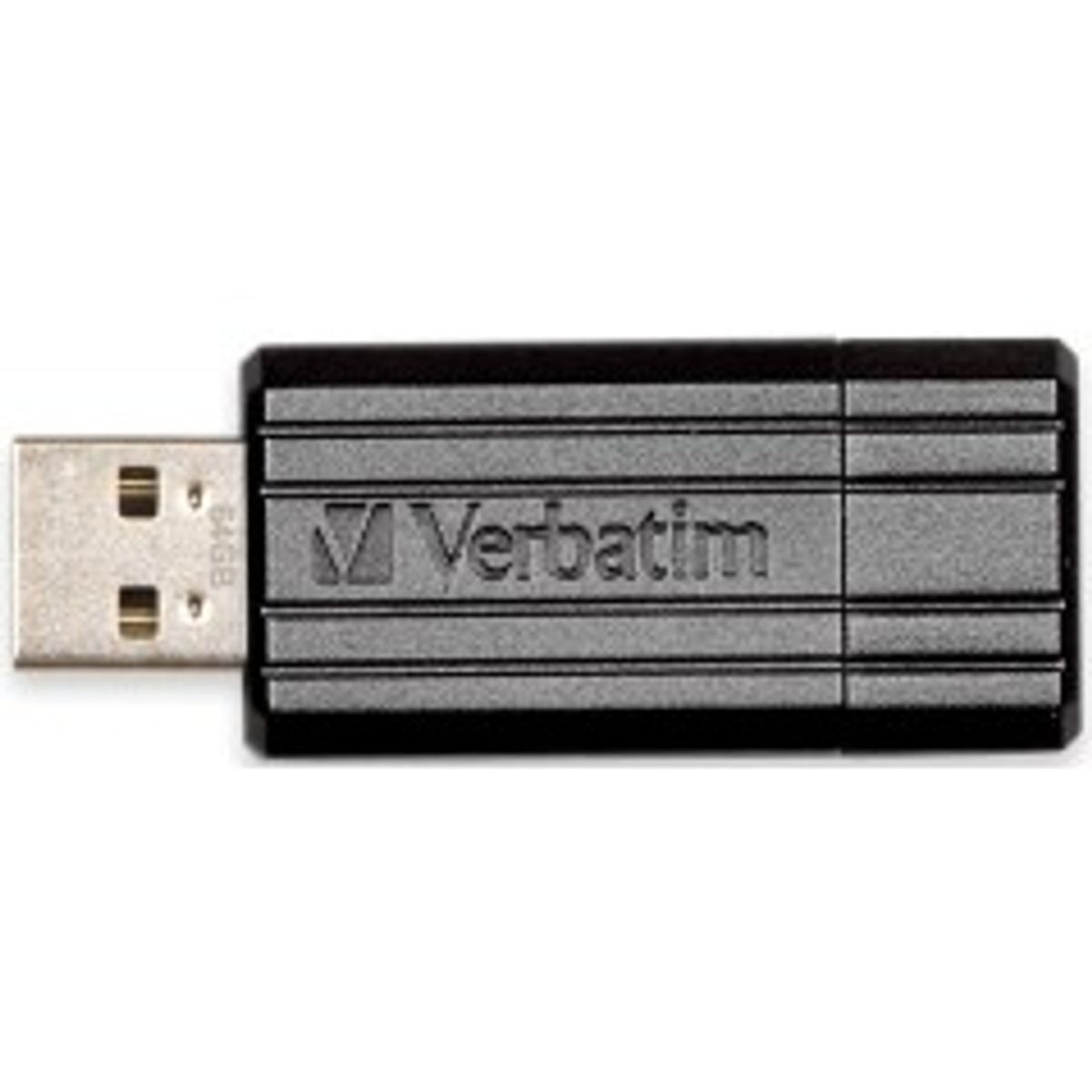 Verbatim PinStripe USB Drive 64GB USB 2.0 Sort