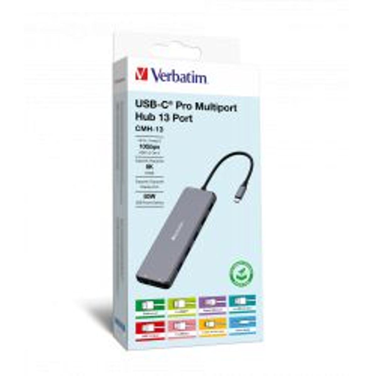 Verbatim Usb-c Pro Multiport Hub 13 Port Cmh-13