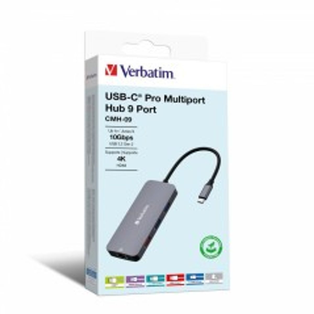 Verbatim USB-C Pro Multiport Hub 9