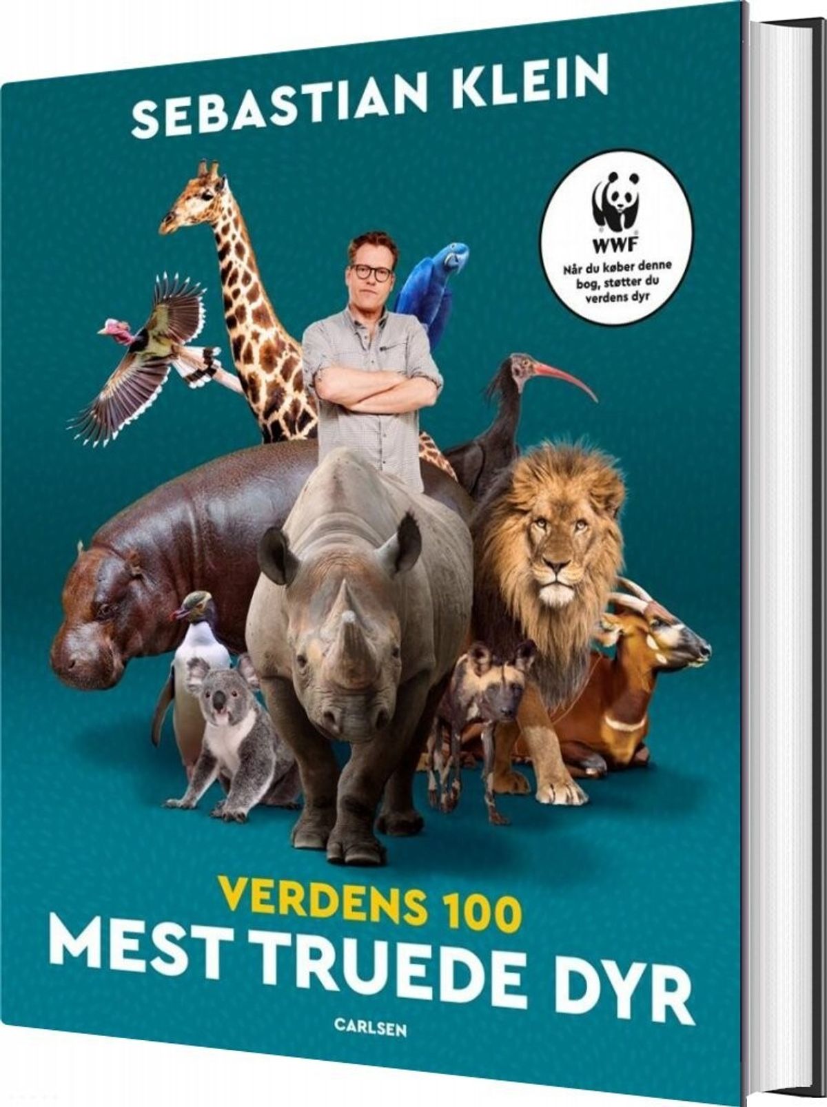 Verdens 100 Mest Truede Dyr - Sebastian Klein - Bog