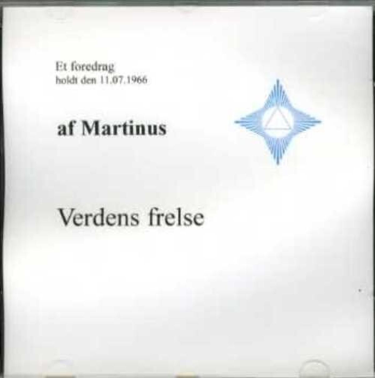 Verdens Frelse - Cd 6 - Martinus - Cd Lydbog