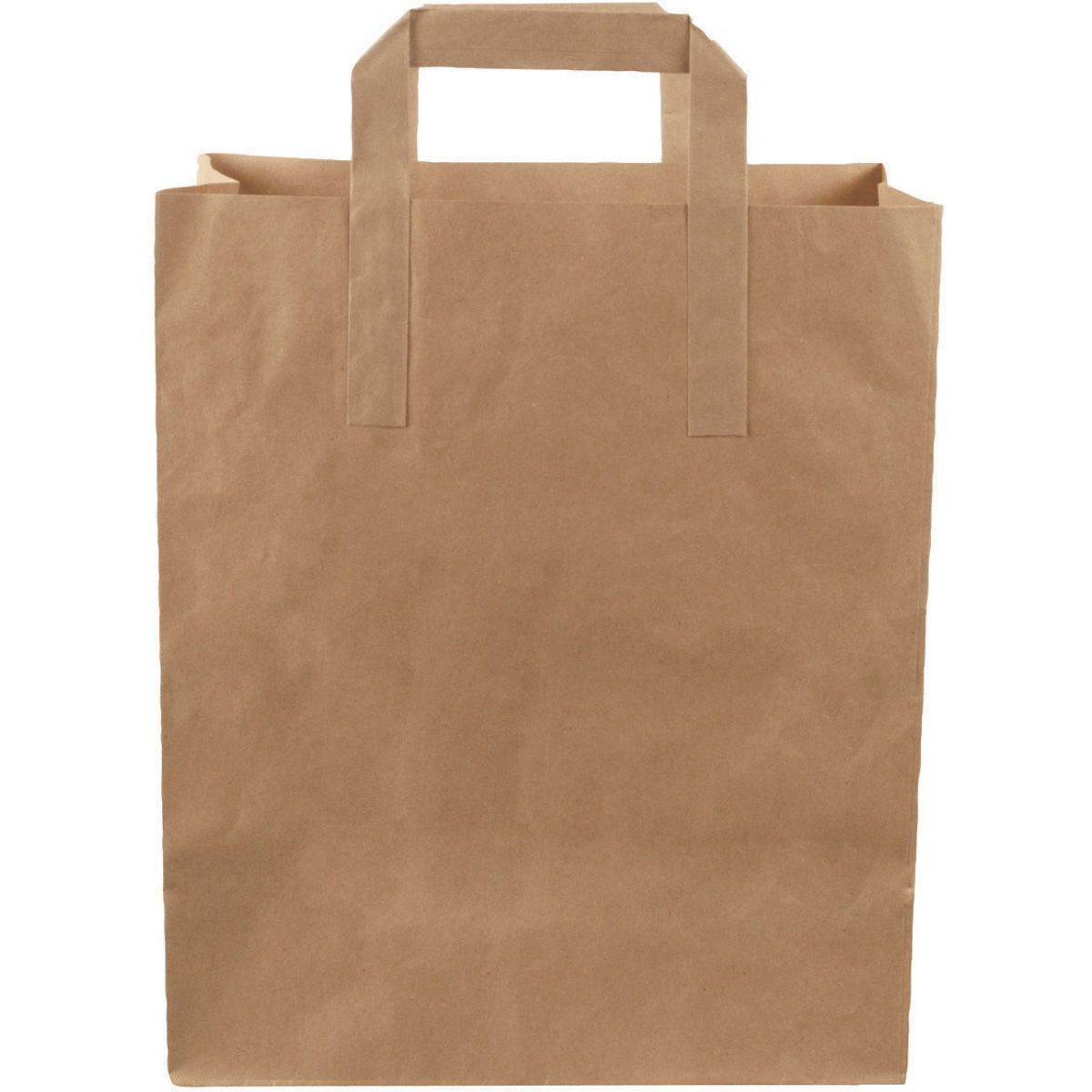 Verive bærepose papir 70g 14L 17x25x26cm brun 250stk