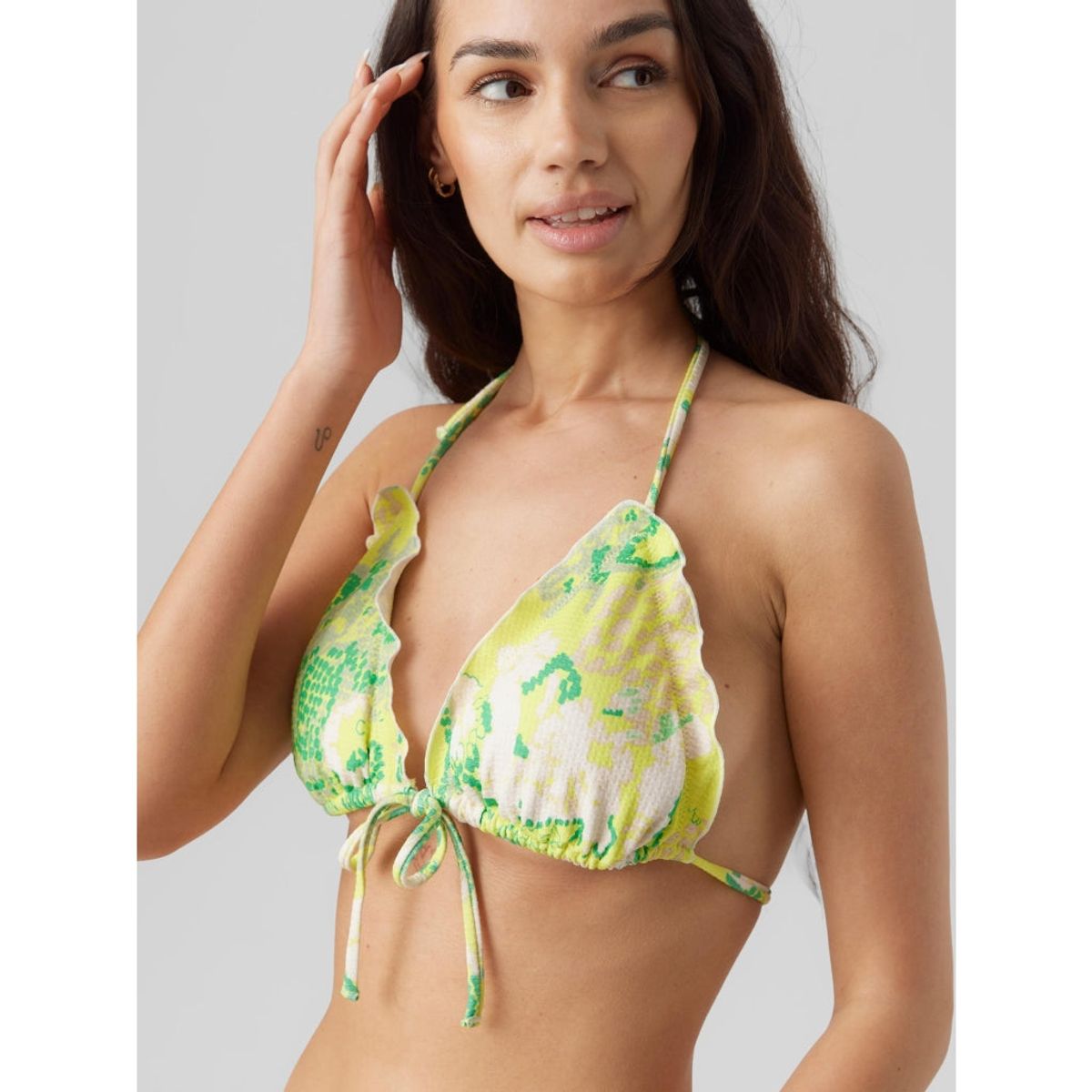 Vero Moda dame bikinitop VMNATTI - Limeade Sine