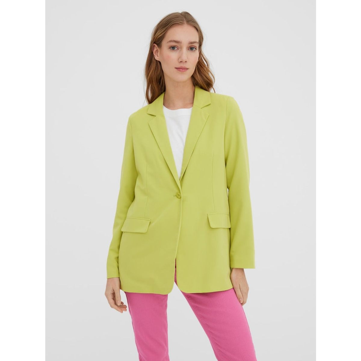 Vero Moda dame blazer VMZELDA - Green Oasis