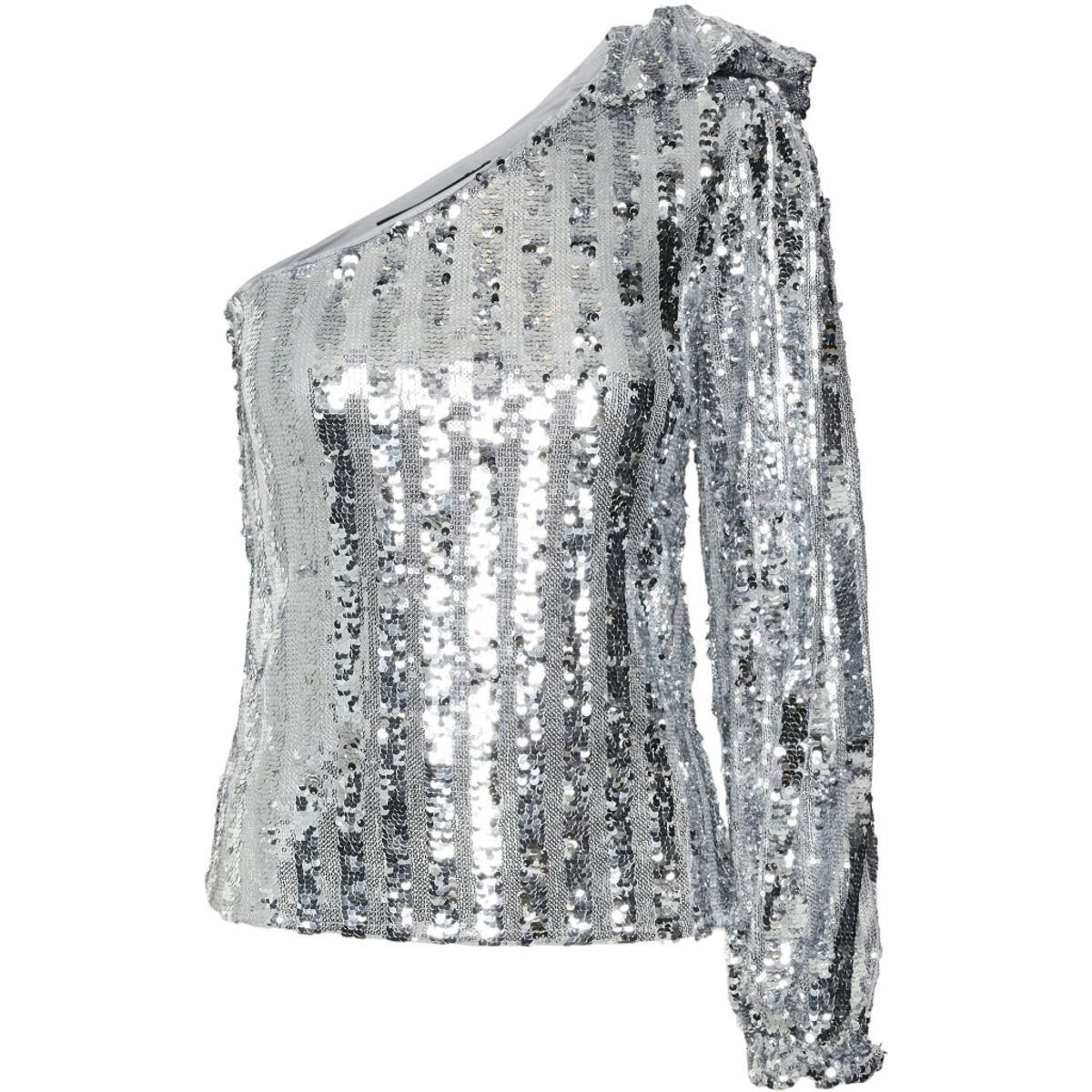 VERO MODA dame bluse VMEFI - Silver Colour