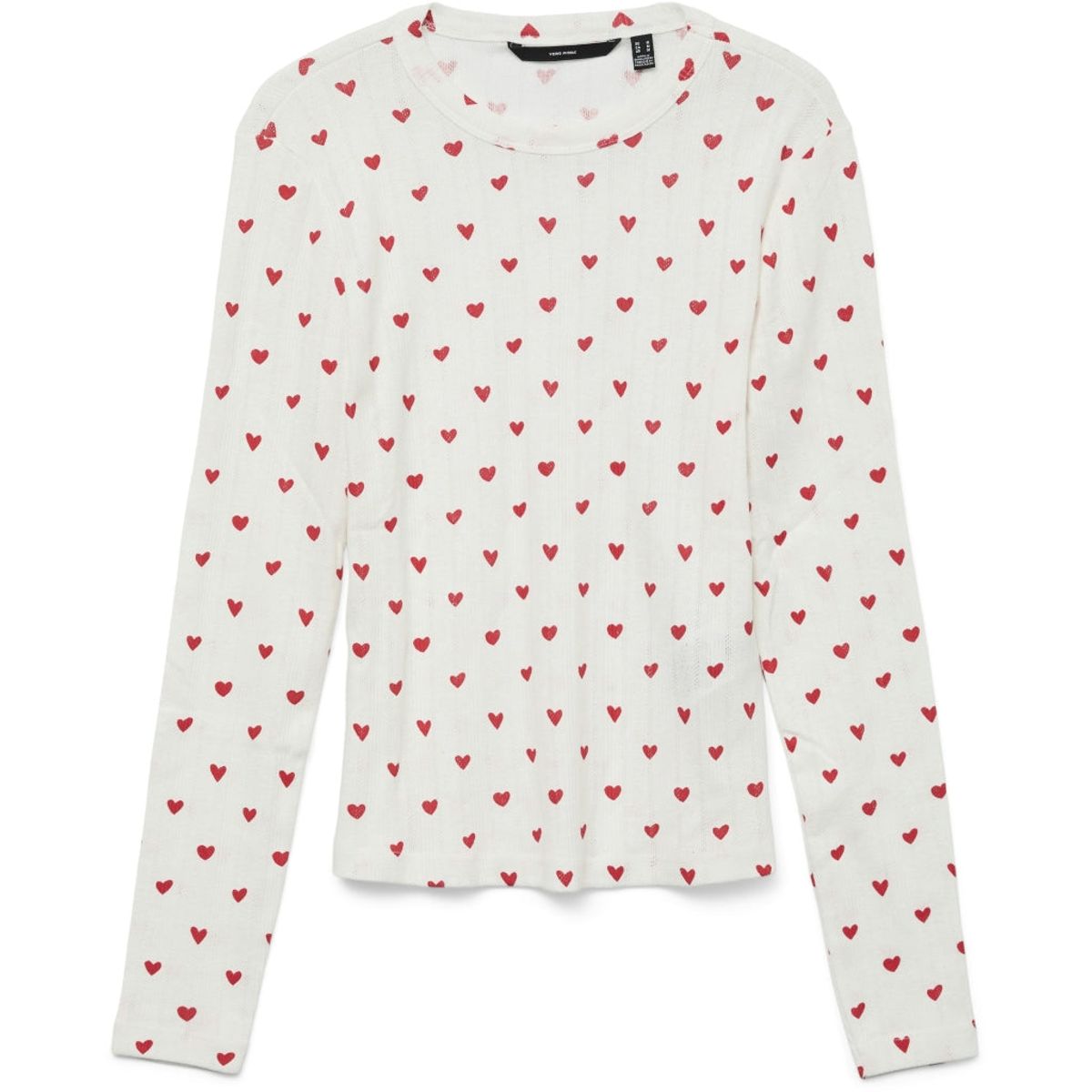 VERO MODA dame bluse VMTHERESE - Snow White HEARTS