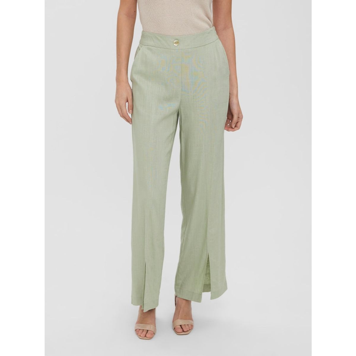 Vero Moda dame bukser VMJOSIE - Desert Sage MELANGE