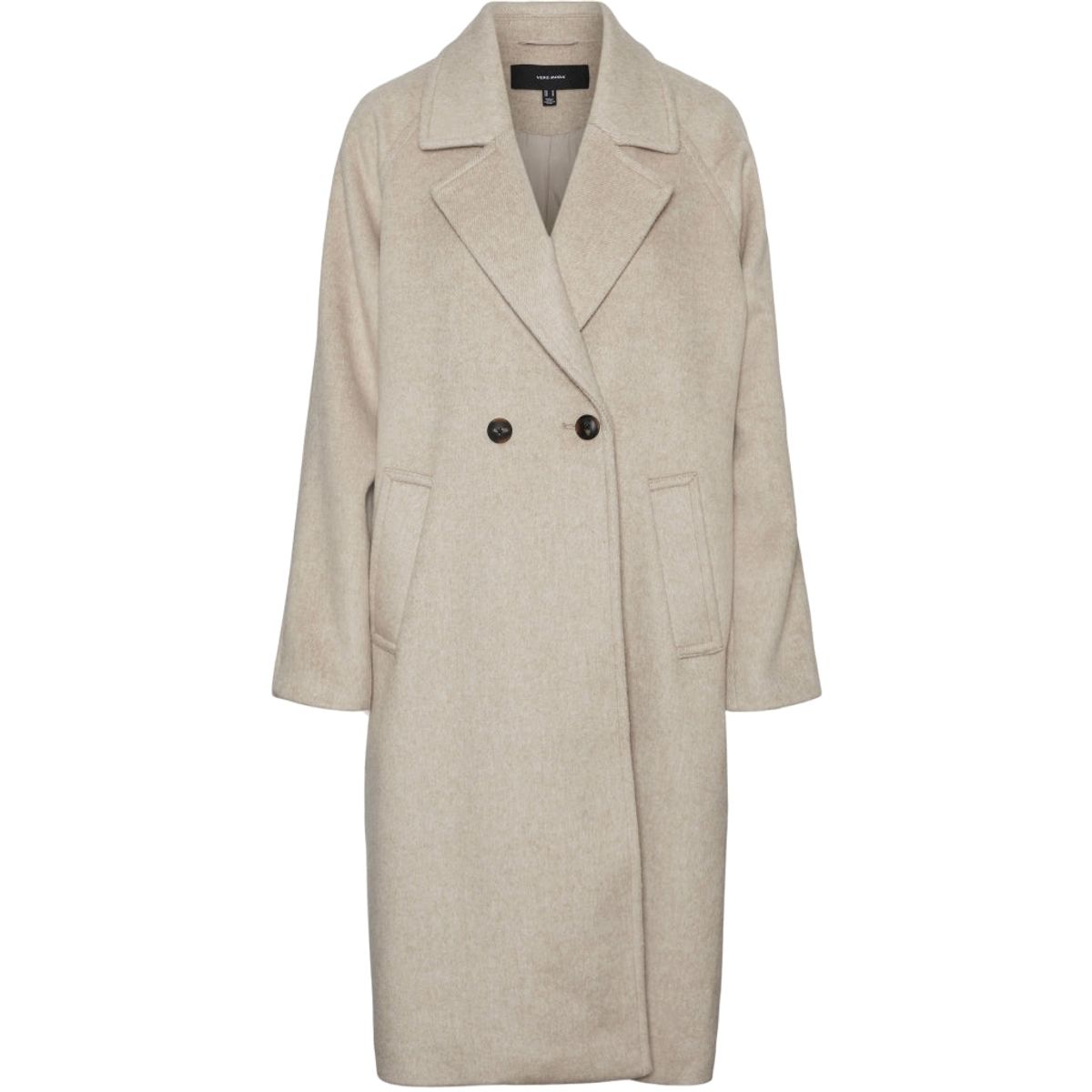 Vero Moda dame frakke VMHAZEL - Silver Mink Melange