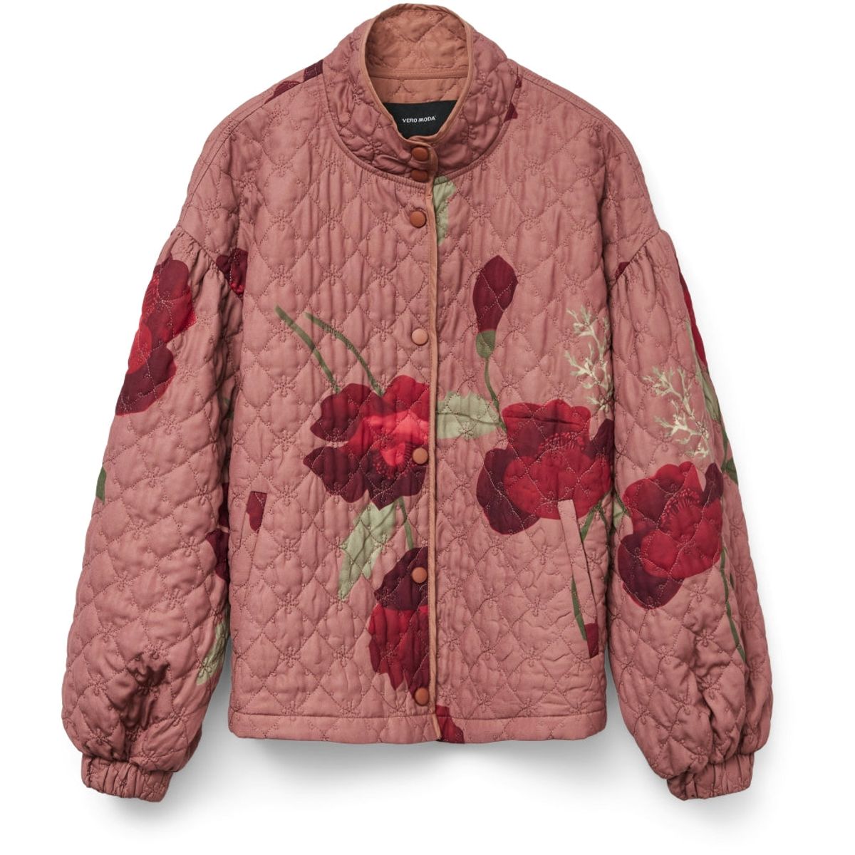 VERO MODA dame jakke VMJANE - Winetasting Dark Rose