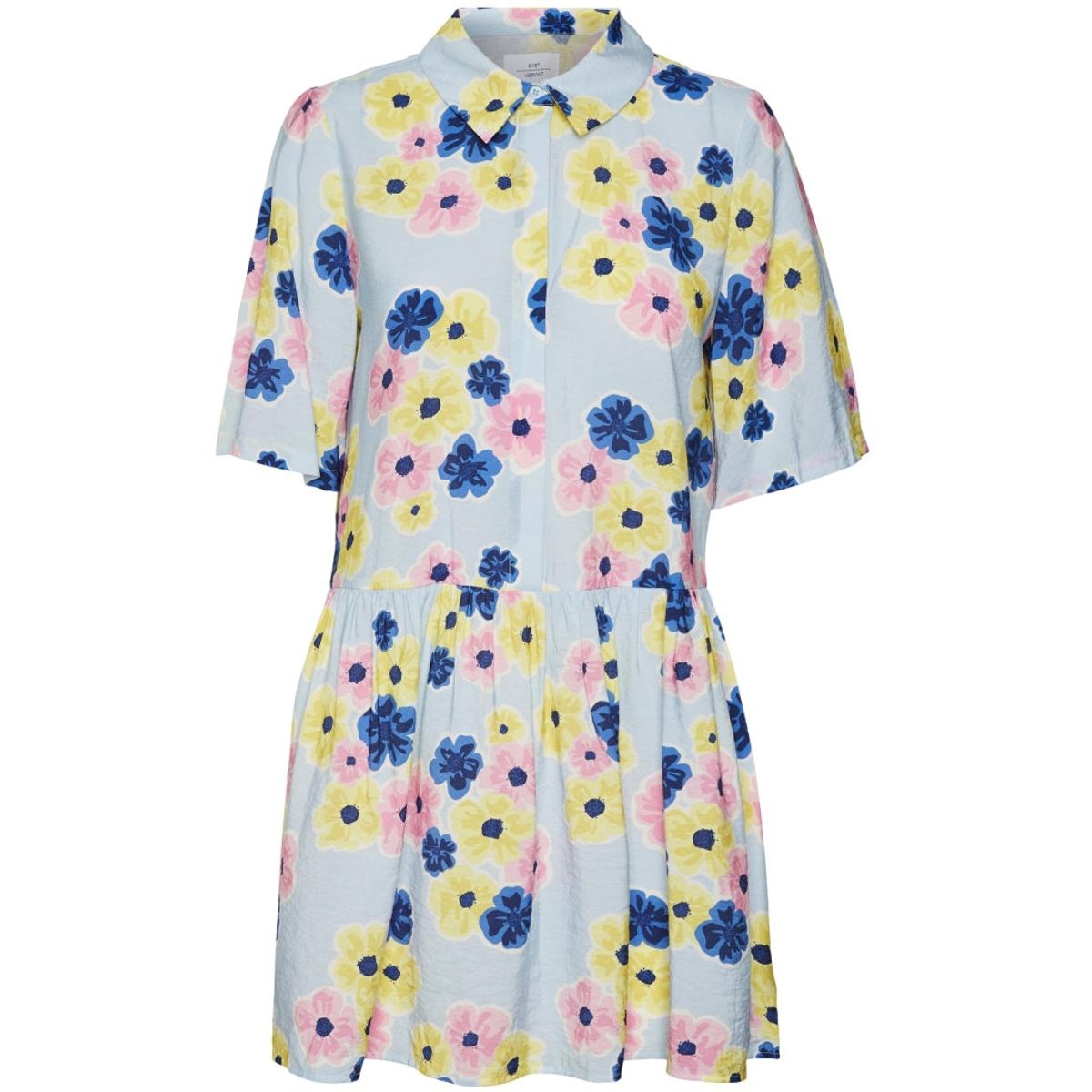 Vero Moda dame kjole VMKAYLIE - Cashmere Blue Big Flower