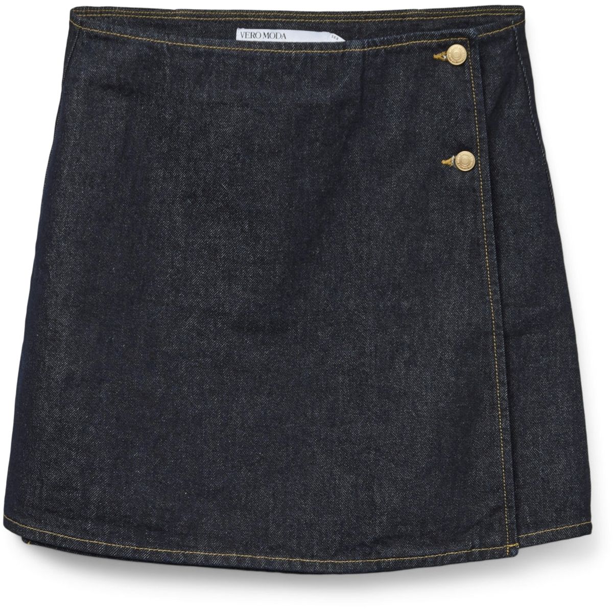 VERO MODA dame nederdel VMTABITHA - Dark Blue Denim