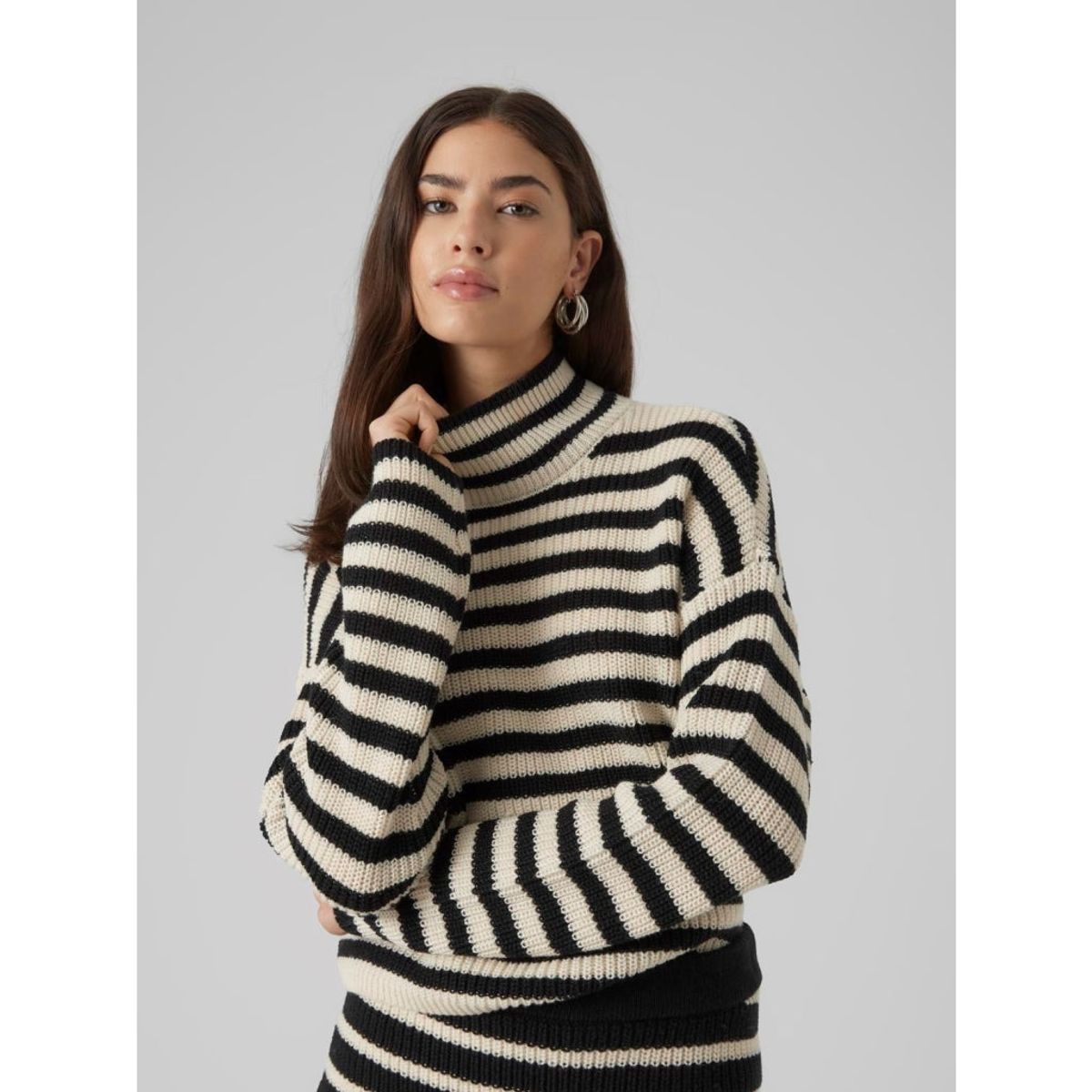 VERO MODA dame pullover VMFABULOUS - Birch W. BLACK