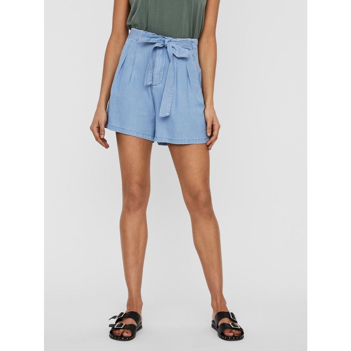 Vero Moda dame shorts VMMIA - Light Blue Denim