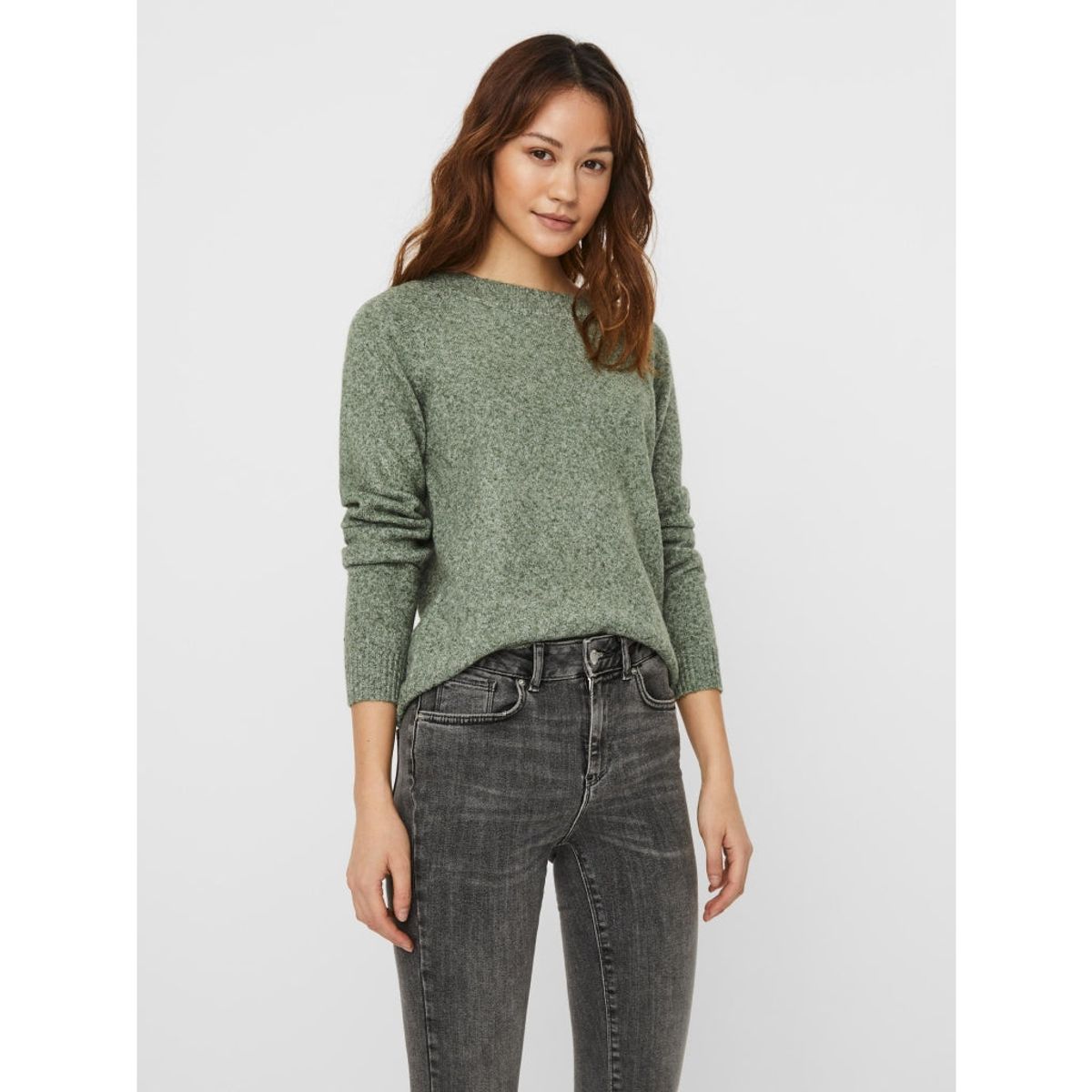 Vero Moda dame strik VMDOFFY - Laurel Wreath Melange