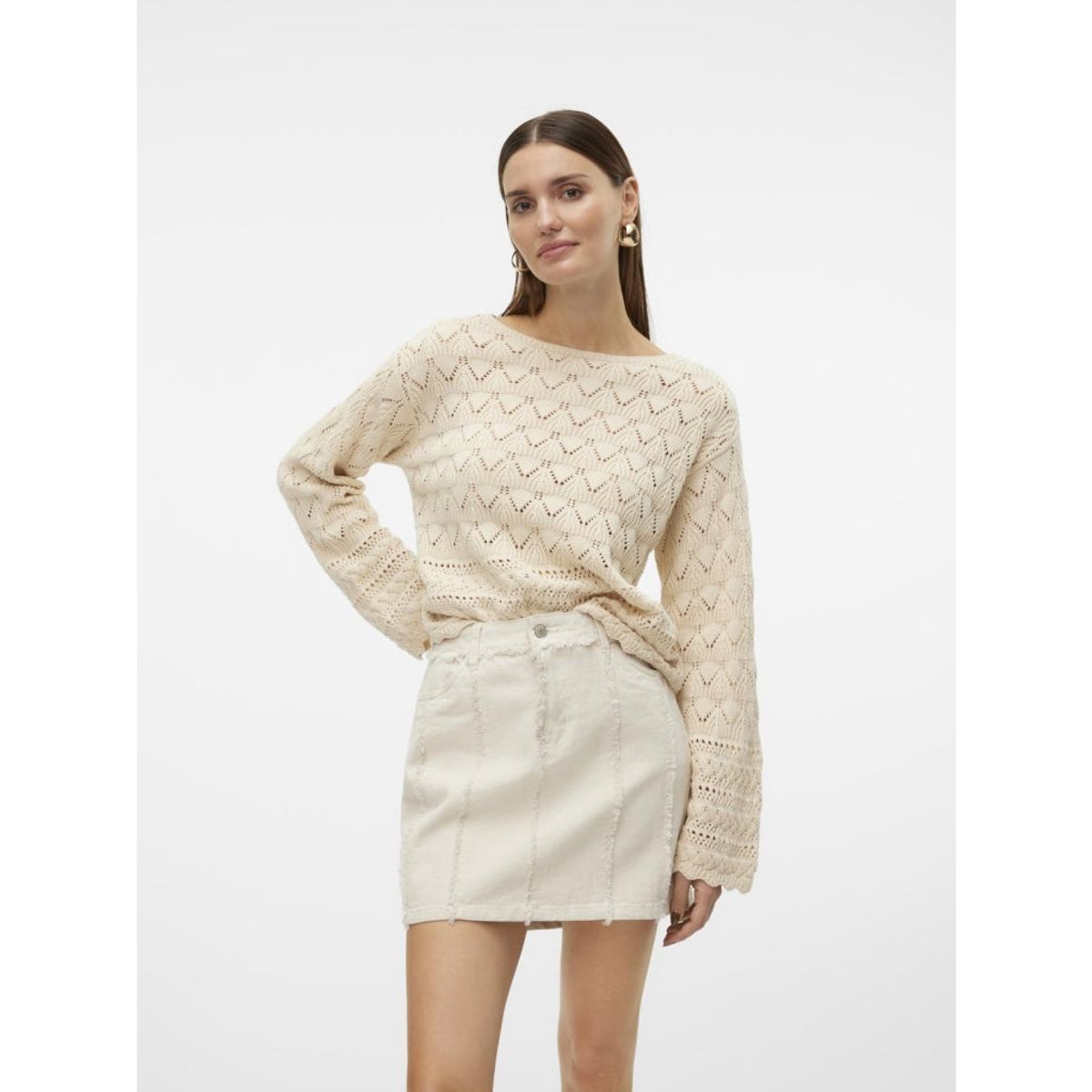 VERO MODA dame strik VMLUA - Birch