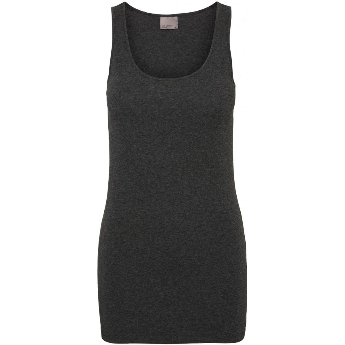 Vero Moda dame tanktop VMMAXI - Dark grey melange