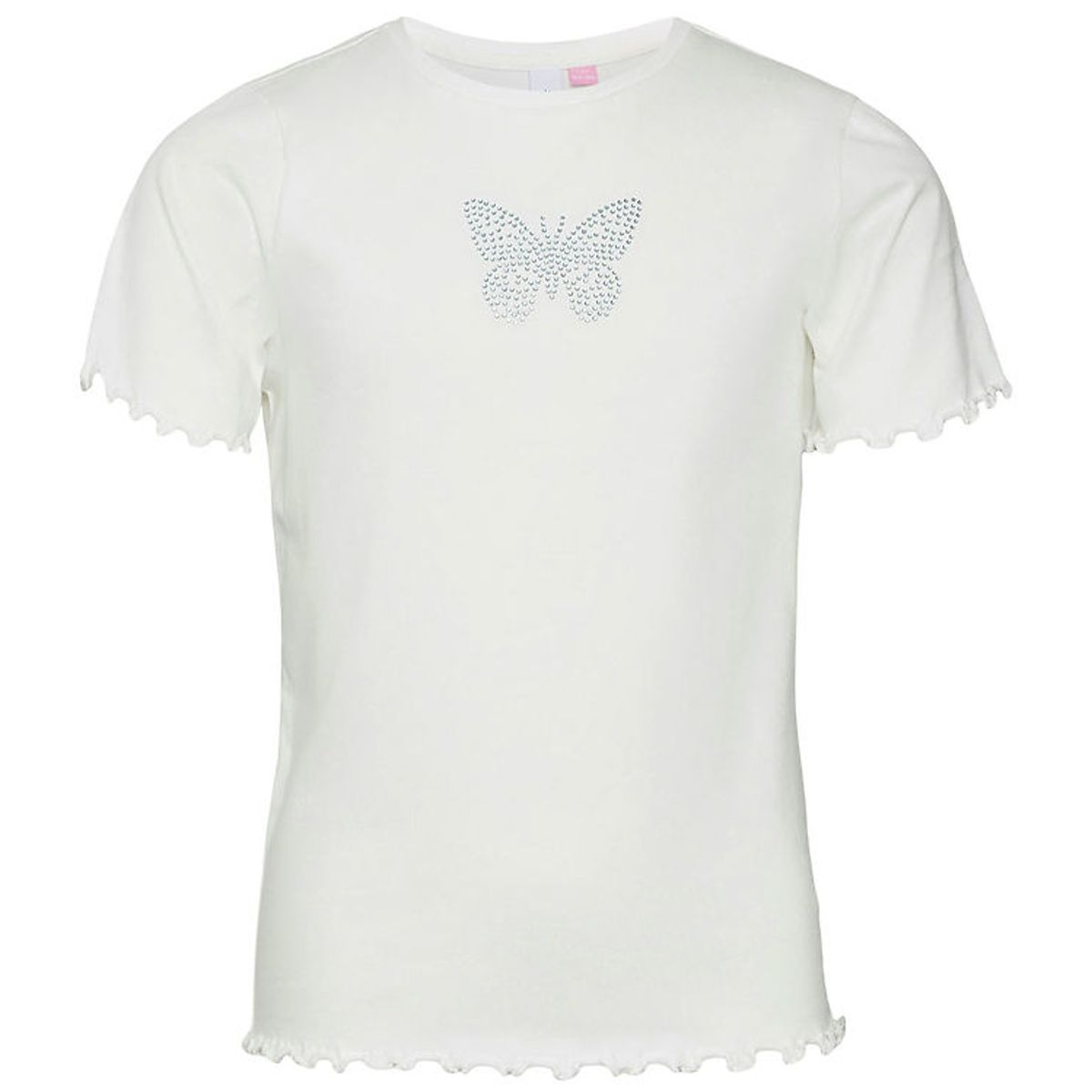 Vero Moda Girl T-Shirt - VmLilo - Snow White/BUTTERFLY