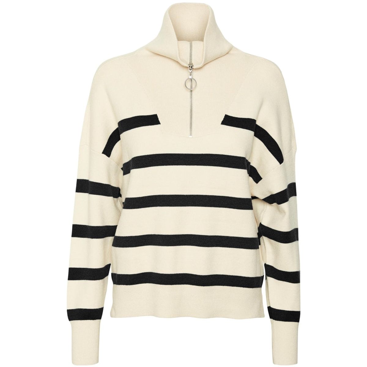 Vero Moda highneck VMSABA - Birch BLACK