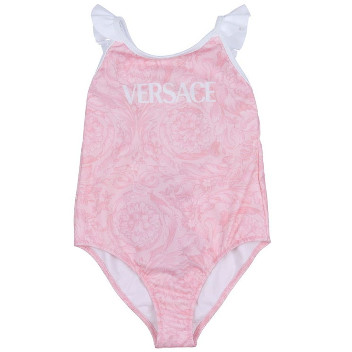 Versace Badedragt - Rosa/Hvid m. Print