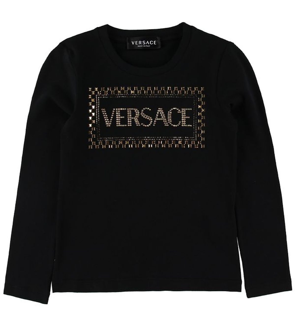 Versace Bluse - Sort m. Nitter