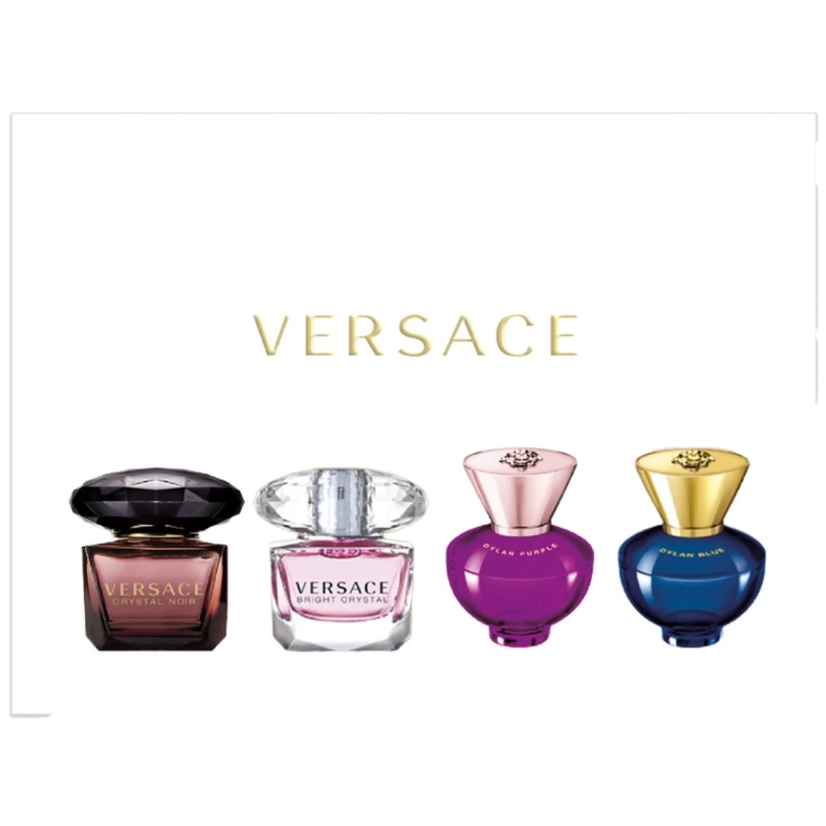 Versace Deluxe Miniatures Gift Set For Women (Limited Edition)