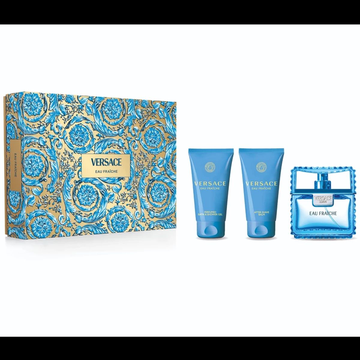 Versace Eau Fraiche Pour Homme EDT 50 ml Gift Set (Limited Edition)