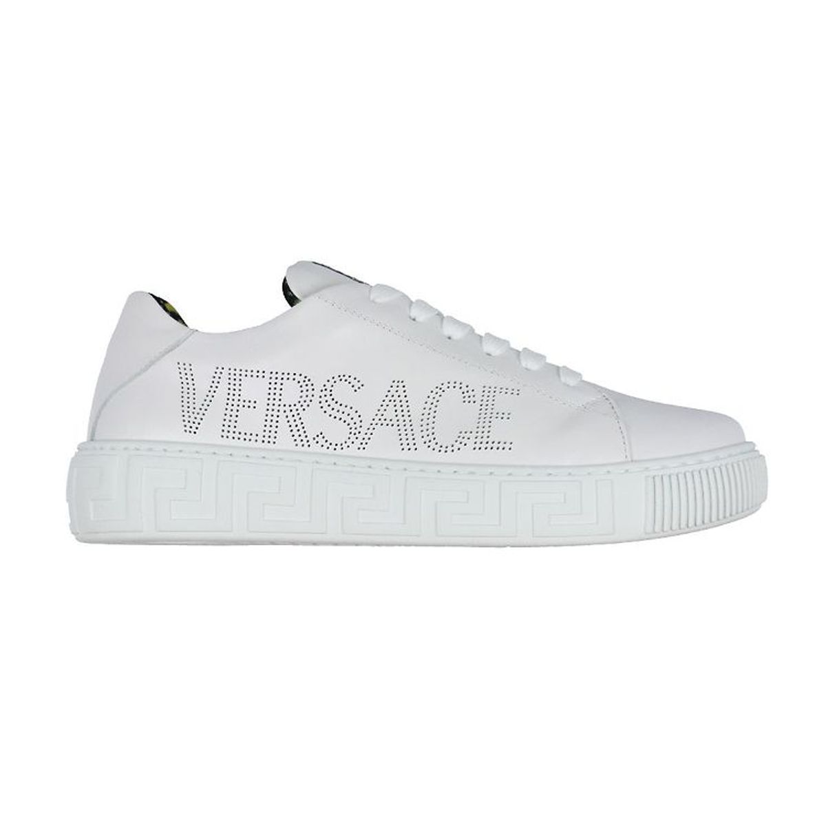 Versace Sko - La Greca Calf - Hvid