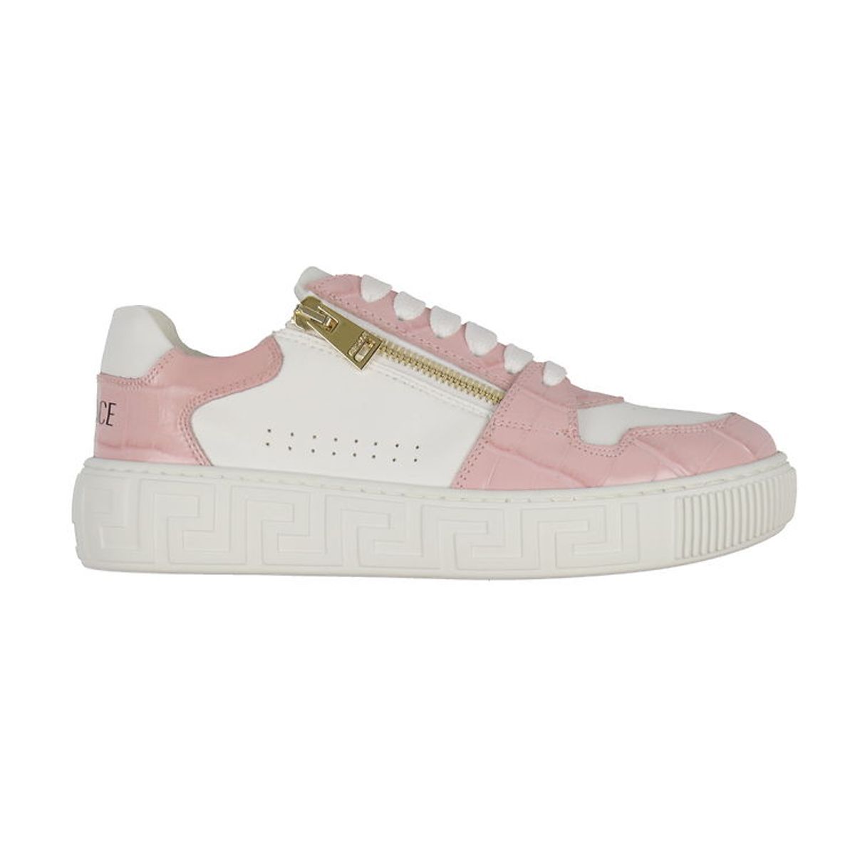 Versace Sko - La Greca - Hvid/Rosa