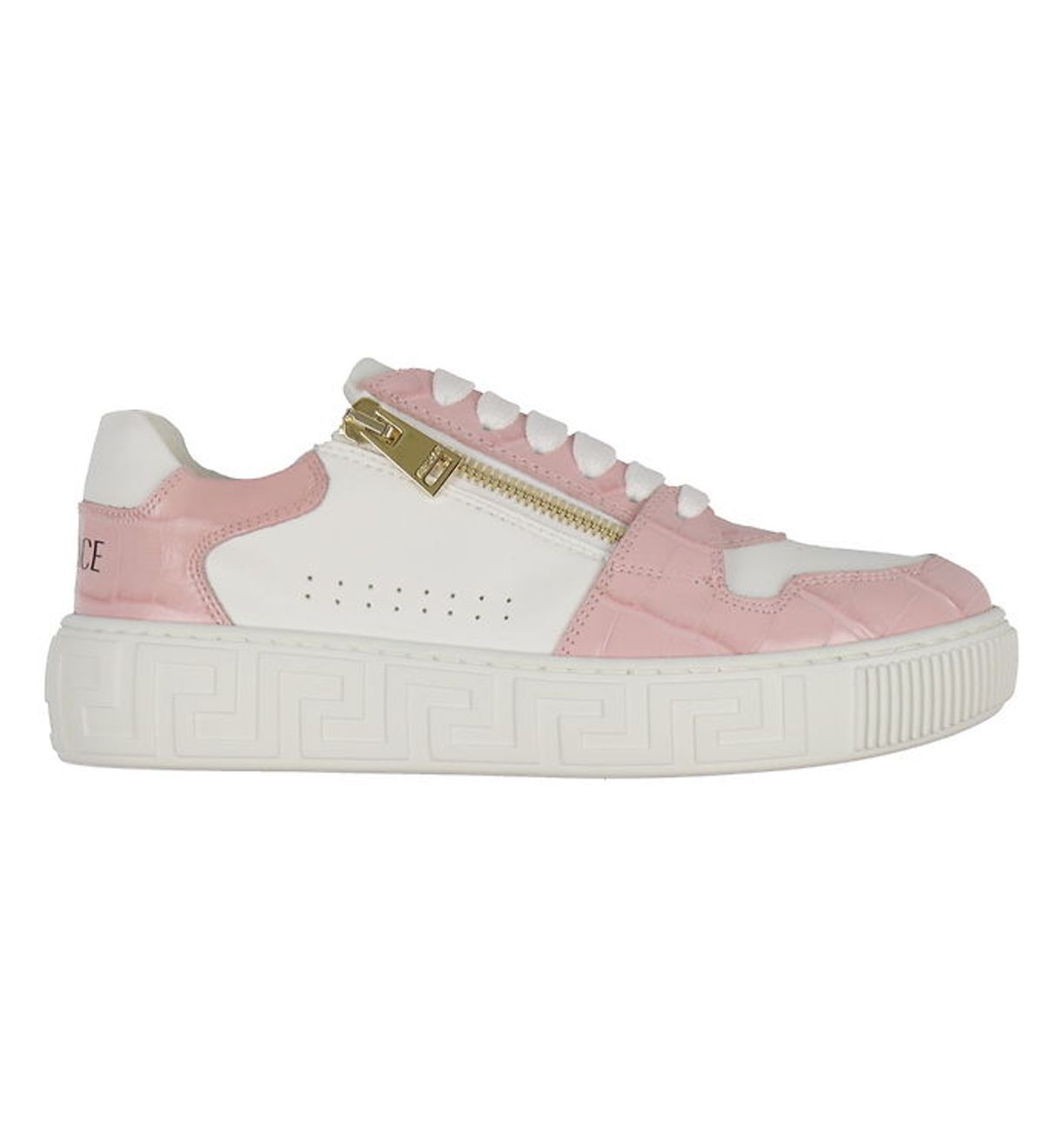 Versace Sko - La Greca - Hvid/Rosa