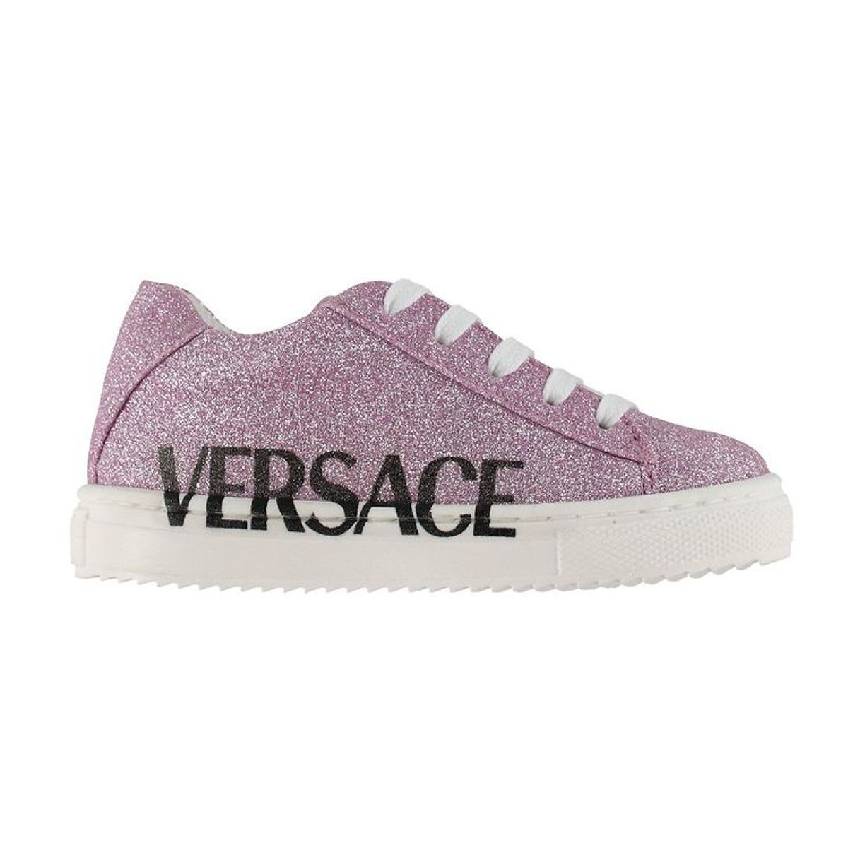 Versace Sko - Lilla m. Glimmer/Sort