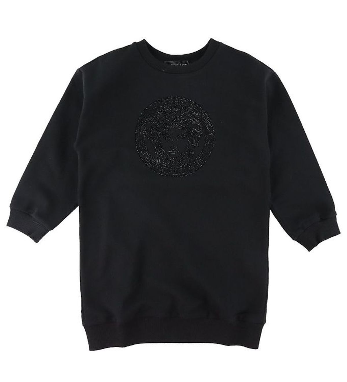 Versace Sweatkjole - Sort m. Logo/Similisten