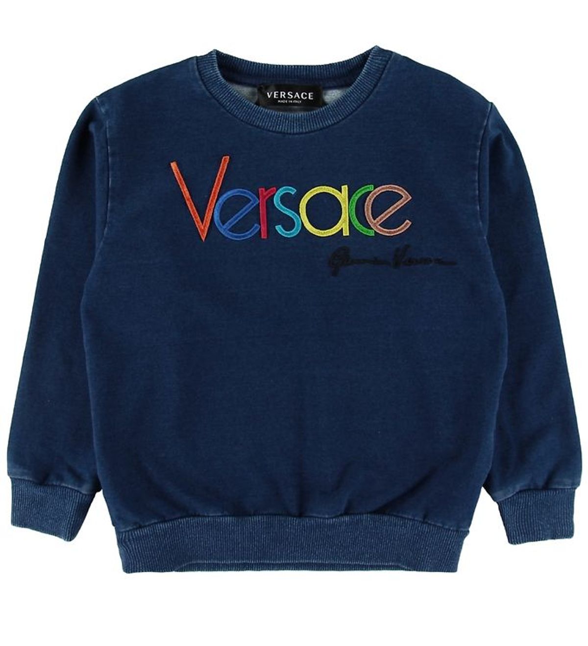 Versace Sweatshirt - Blå m. Logo