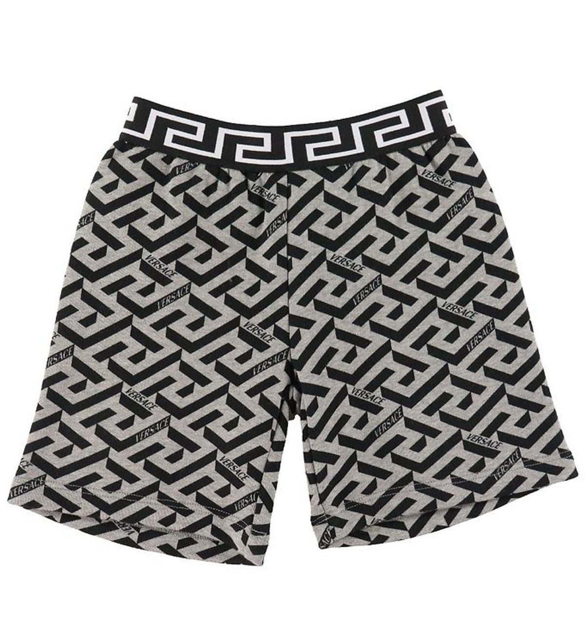 Versace Sweatshorts - Gråmeleret/Sort