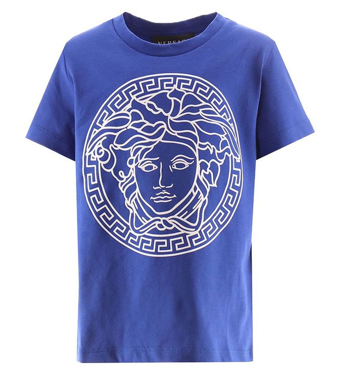 Versace T-shirt - Blå/Hvid Print